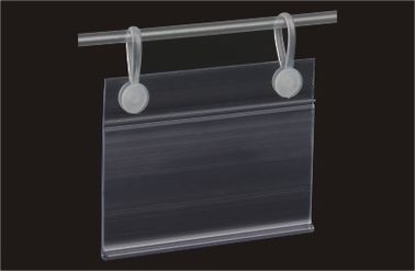 Dane Supermarket Półka plastikowe taśmy PVC Cena Uchwyt szybkiego montażu 40mm
