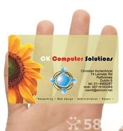 CMYK polewy 0.8mm Przezroczyste PVC VIP karty z paskiem magnetycznym