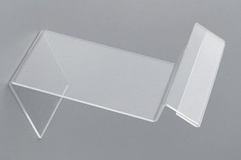 Znak jasne Table Top akrylowa Uchwyt do wyświetlacza, Buty Ostatnia Holder