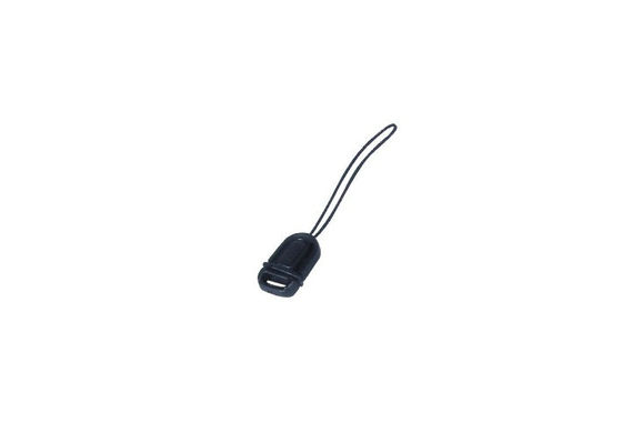Telefon komórkowy czarny pasek z tworzywa sztucznego do smycz Dodatki / akcesoria T-131