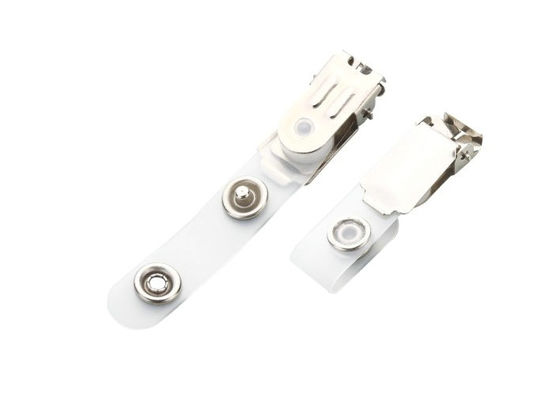 spotkań, firmy i szkoły Metal Popper flip top srebra Badge Holder Nazwa klipu 30280