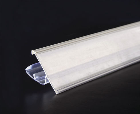 Paski ekologiczny klienta Plastic Półka danych dla supermarketów, White