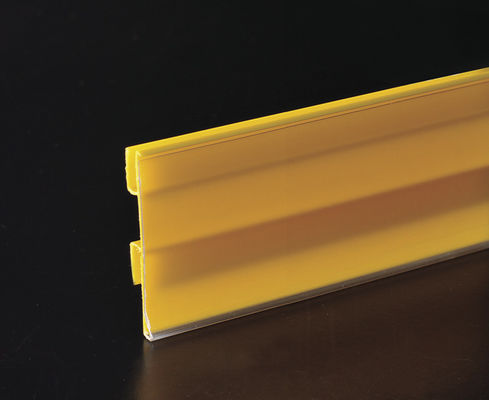 Recycled Plastic Cena Data Listwa półki i Price Tag Wstawione
