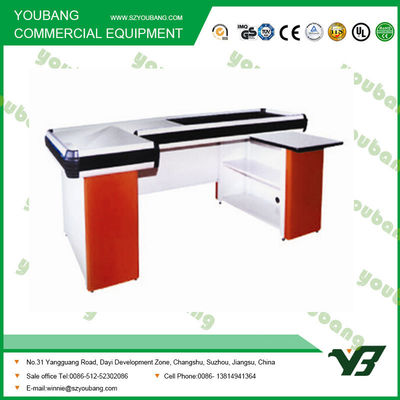 Biurko Durable Electric Supermarket Zamówienie Counter Kasjer 2000 * 1200 * 850mm