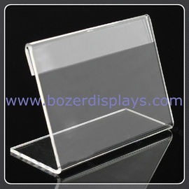 Krajobraz Pochylony Znak Holder, 8 1/2 &amp;quot;x 11&amp;quot;, Clear