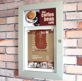 Ściana Moubted Holder Menu Plakat stoiska Coffee Shop