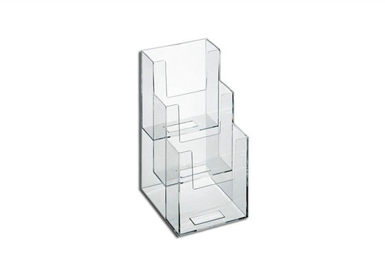 3 Tier Usuń Broszura stojaków, naścienny Magazine Rack