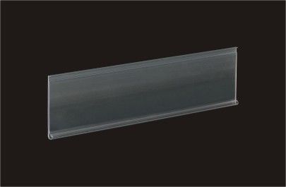 Biblioteka Półka plastikowa Label Holder, Supermarket Wyświetlacz Clear PVC Dane Strip 30mm