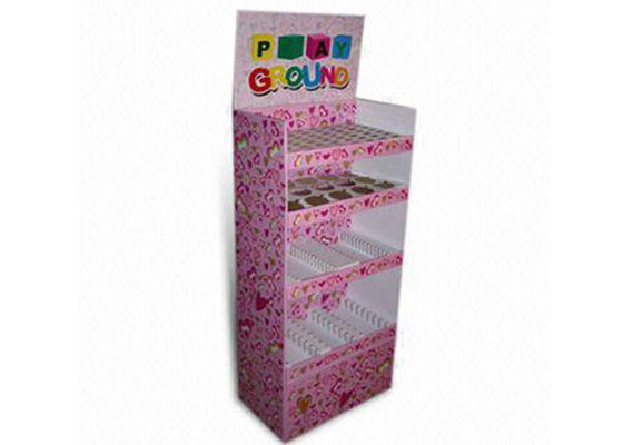 Przekąska kartonowe podłogowe POP display Poziom Stojąc Wyświetlacz detaliczne za Foods