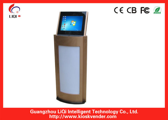 Pionowe Interactive Self Service Information Kiosk plakat reklamowy