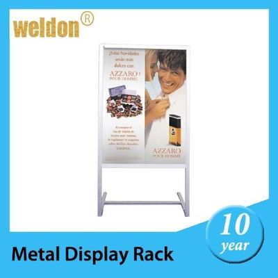recyklingu Stojące wyświetlacz plakat wyświetlacz metalowa rama rack a - deski