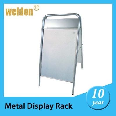 recyklingu Stojące wyświetlacz plakat wyświetlacz metalowa rama rack a - deski