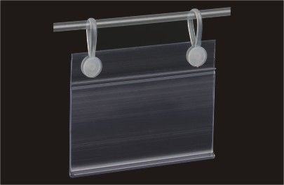 Dane Supermarket Półka plastikowe taśmy PVC Cena Uchwyt szybkiego montażu 40mm