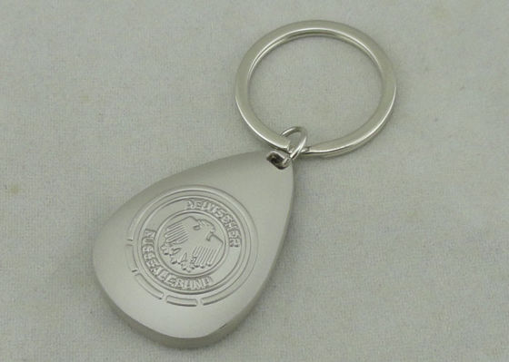 OEM 3D Zinc Alloy promocyjne Brelok Misty Nikiel Miękka emalia